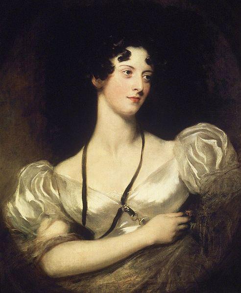 Sir Thomas Lawrence Portrait of Miss Caroline Fry oil painting image